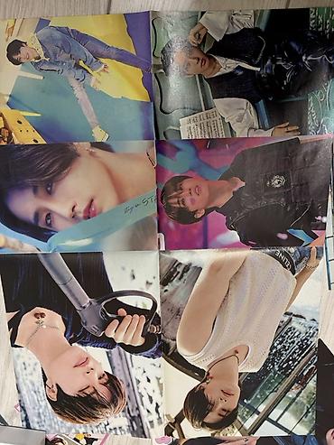 dəftər üzü şəkilləri: K-pop temalı poster dəsti - Çoxsəhifəli, iri formatlı posterlər — 6
