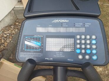 Ostale sprave za vežbanje: Elipticni (kros) trenazer "Life fitness 9500HR", koriscen ali sasvim — 14