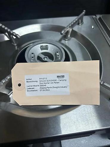 Oprema za kampovanje: Prijenosni dvostruki plinski rešo – Taylor & Brown - Dva snažna — 10