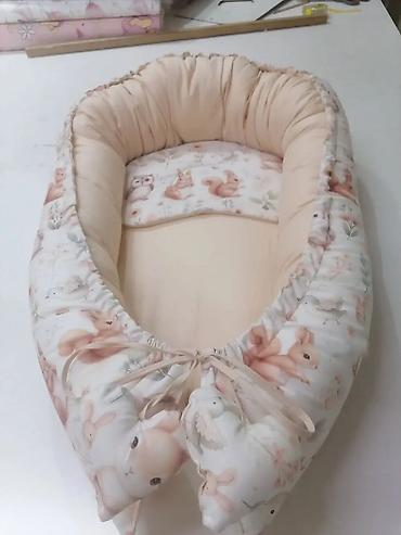 Ostali dečiji nameštaj: Bebi gnijezdo – mekano i udobno leglo za novorođenče - Oblik — 13