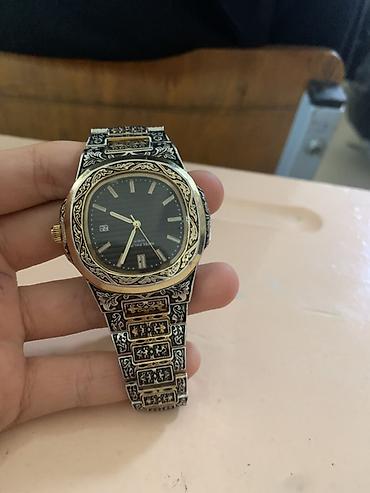 patek philippe geneve: Мужские наручные часы с богатой гравировкой - Корпус и браслет из — 4