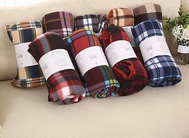 Одеяла и пледы: Плед, Китай, Новый, Шерсть, Все сезоны, Двусторонний, Плюшевый — 49