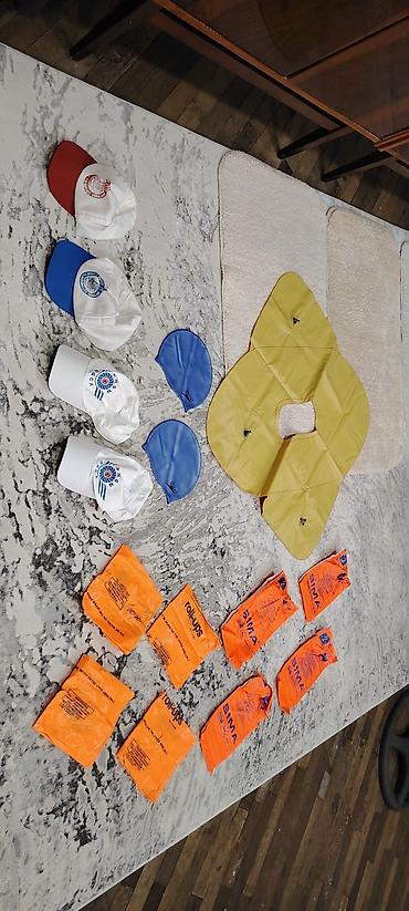 Digər idman və istirahət malları: Hovuz üçün mallar 1. Uşaglarçün hovuzda havalı dəniz döşəyi (ikiüzlü — 2