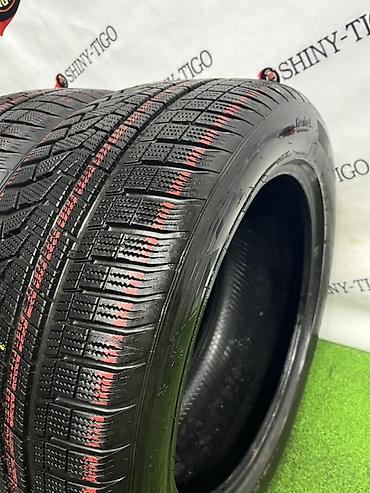 255: Шины 255 / 50 / R 19, Зима, Б/у, Пара, Внедорожные (АТ/МТ), Корея, Hankook — 2