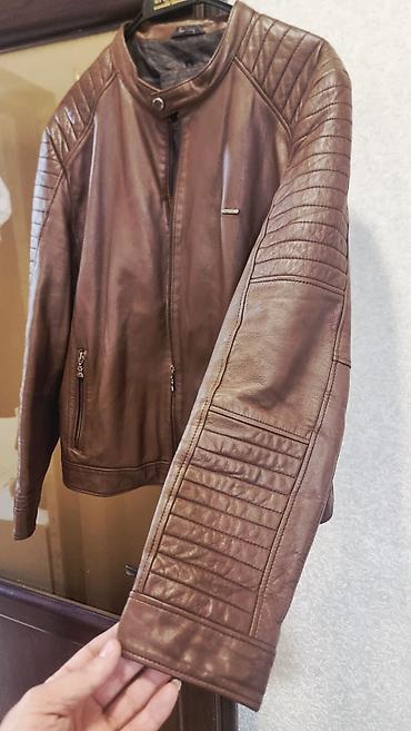 tebii deri: Kurtka, Dəri, Payız, Pierre Cardin, 3XL — 1