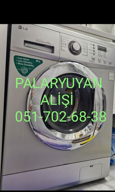 Paltaryuyan maşınlar: Paltaryuyan maşın Samsung, 7 kq, İşlənmiş, Avtomat, Qurutma var, Kredit yoxdur, Ödənişli çatdırılma