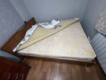 беде урук кант: Эки кишилик керебет, Колдонулган, Матрасы бар, узуну - 200 см
