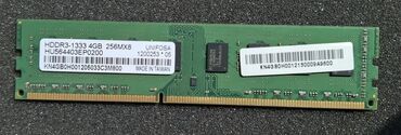 Operativ yaddaş (RAM): Operativ yaddaş (RAM) 4 GB, 1333 Mhz, DDR3, PC üçün, İşlənmiş