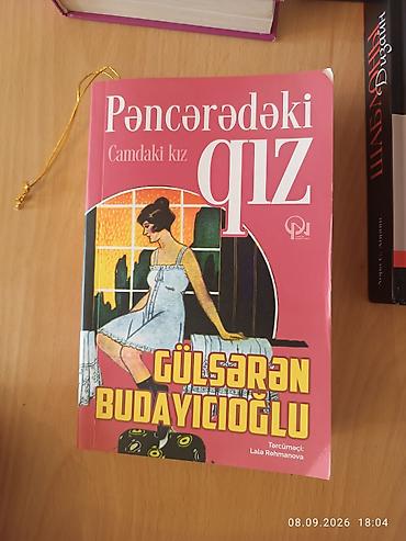 Kitablar və jurnallar: Məhsul: Kitab – “Pəncərədəki qız” (Camdaki Kız) Müəllif: Gülsərən — 1