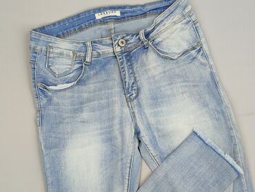krótkie kolarki pod sukienkę: Jeans for women, size L (EU 40)