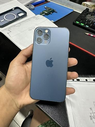 купить часы honor: IPhone 12 Pro, Б/у, 256 ГБ, Pacific Blue, Чехол, 76 % — 3