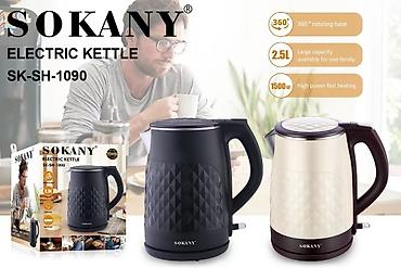 coffee maker: Электрический чайник SOKANY SK-SH-1090 - Объем: 2,5 л — удобно для — 1