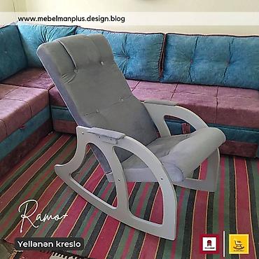 Kreslolar: Yeni, Kreslo-kaçalka, Parça, Şəhərdaxili pulsuz çatdırılma — 2