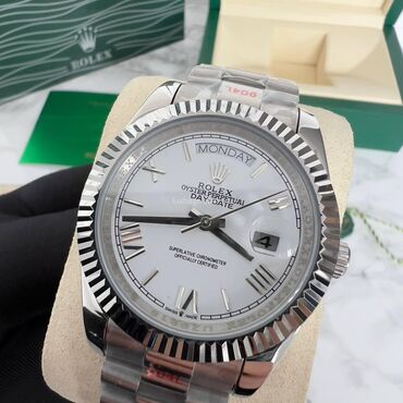 Qol saatları: Yeni, Qol saatı, Rolex, rəng - Qara — 9