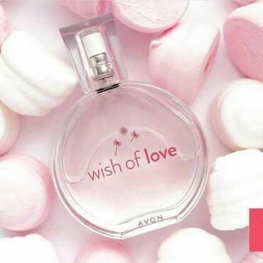Ətriyyat: Avon wish of love tam orginal 50ml 15azn turkiyeden gelib 3un