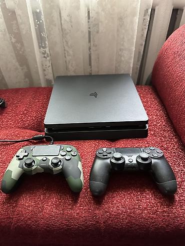 nintendo controller: PlayStation 4 Slim 1 TB Два джойстика оригинальный и nacon Комплект — 2