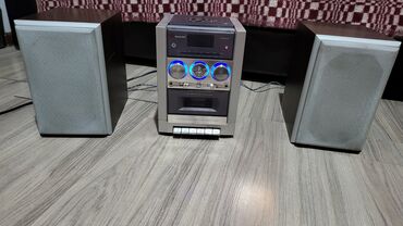 Аудиотехника: Мини центр Масен 931 с колонками, VCD, MP3, TAPE, работает только