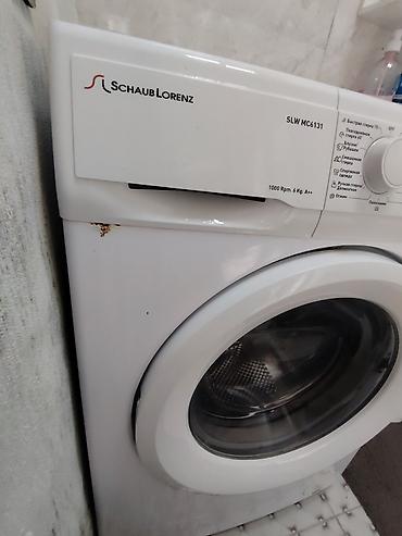 Elektronika: Paltaryuyan maşın Schaub Lorenz, 6 kq, İşlənmiş, Avtomat, Qurutmasız, Ünvandan götürmə, Ödənişli çatdırılma — 2