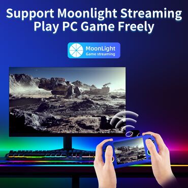 Другие портативные консоли: Anbernic rg40xx h 64гб + 128гб микро сд карты anbernic rg40xx h 64гб — 5