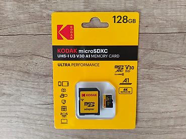 ddr4 ecc: Карта памяти MicroSD 128/64 Гб KODAK UHS-1 U3 V30 A1, класс 10. Новая — 3