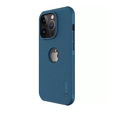 Maske i futrole za telefone: Futrola Nillkin Super Frost Pro za iPhone 15 Pro Max (6.7) plava (logo — 1