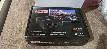 av hdmi adapter: HDMI 1080P 3D Splitter ver 1.4 - 1 girişdən bir neçə çıxışa siqnal — 1