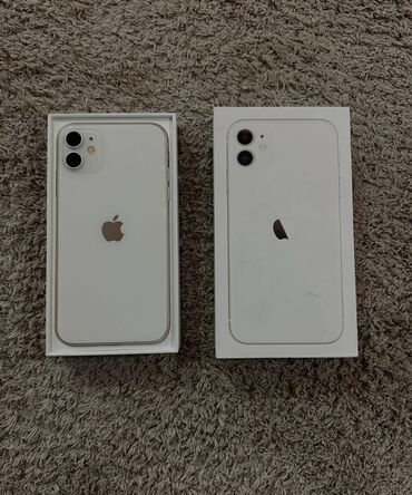 İnformatika: IPhone 11, 128 GB, Ağ, Zəmanət, Kredit, Barmaq izi