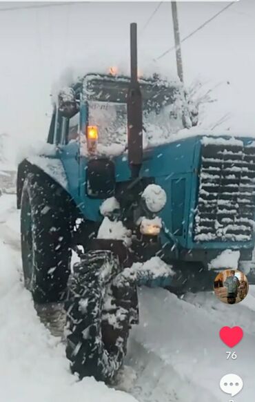 Traktorlar: Traktor Belarus (MTZ) 82.1, 1982 il, 77 at gücü, motor 5.5 l, İşlənmiş — 3