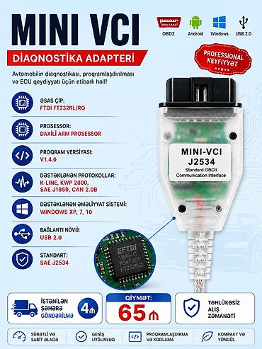 motor bmw: "Mini VCI" Toyota diaqnostika cihazı. ⛔Перед установкой ПО — 1