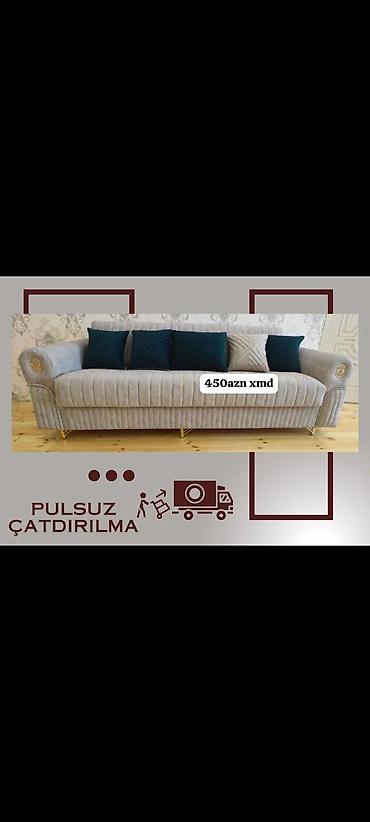 Divanlar: X.Məhsul: Rahat 3 nəfərlik divan Xüsusiyyətlər: - Yumşaq, zolaqlı — 1