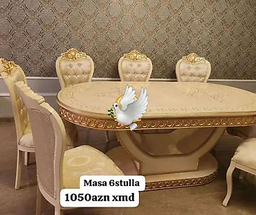 bag stol stullari: Qonaq otağı üçün, Yeni, 6 stul — 1
