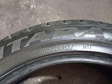 215 50 17 зима: Шины 215 / 50 / R 17, Зима, Б/у, Комплект, Легковые, Китай, Centara — 2