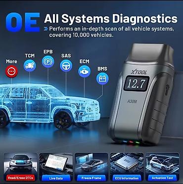 Auto dijagnostika: XTOOL Anyscan A30M V2.0 Najnoviji OBD2 Bluetooth CANFD FCA Oil Reset — 21