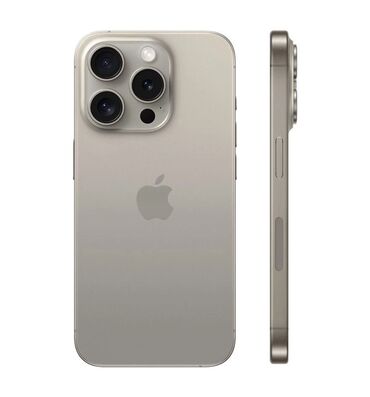 Apple iPhone: IPhone 15 Pro Max, Б/у, 256 ГБ, Зарядное устройство, Защитное стекло, Чехол, 95 %