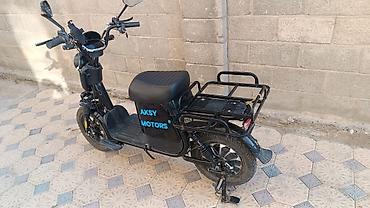 67: Электроскутер AKSY MOTORS (черный) - Электропривод, бесшумное — 3