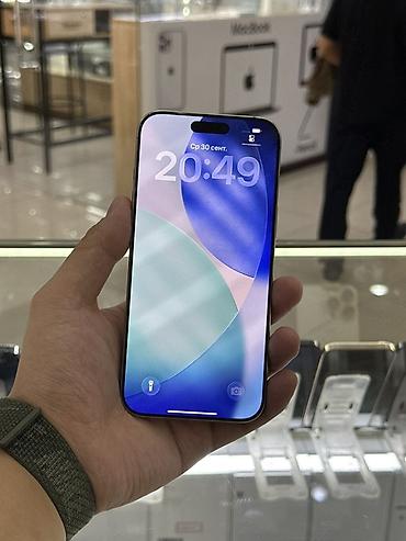 Уюлдук телефондор жана аксессуарлар: IPhone 16 Pro Max, Колдонулган, 256 ГБ, Коргоочу айнек, Каптама, Куту, Бөлүп төлөө менен, 88 % — 2