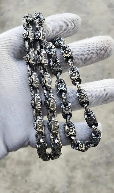 серебряные украшения из турции: Мусульманская цепь ☪️ Серебро 925 проба Вес 135 грамм Длина 60 см