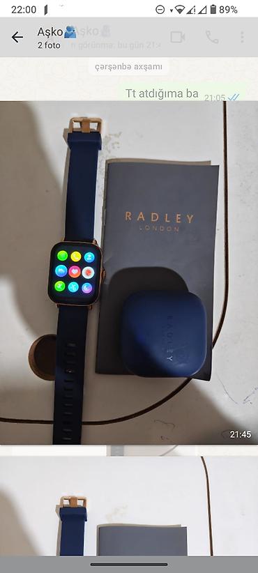 apple watch series 1: Yeni, İdman Saat dəsti, rəng - Mavi — 2