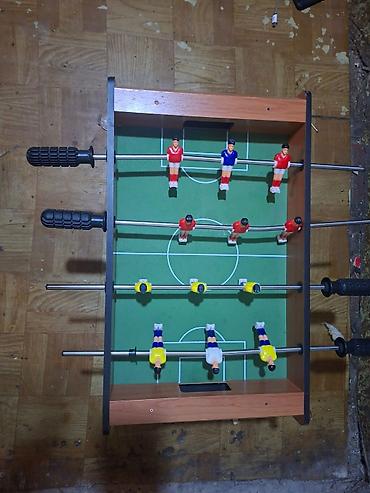 İdman oyunları: Stolüstü futbol (foosball) oyunu - Kompakt stolüstü model: ev, ofis — 3