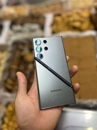 sip телефон: Samsung Galaxy S23 Ultra, Новый, 512 ГБ, цвет - Зеленый, 1 SIM, eSIM