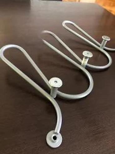 Stilski čiviluci: IKEA LOGGA zidna vešalica - Model: LOGGA - Materijal: metal — 6