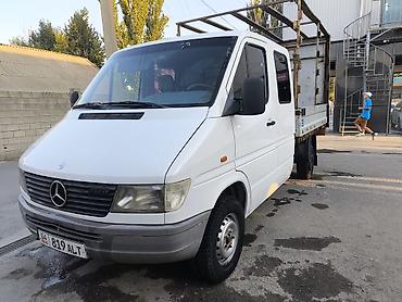 спрнтер бортобой: Mercedes-Benz Sprinter (дубль кабина 6 мест.) мотор 2.9 тди. тентке — 1