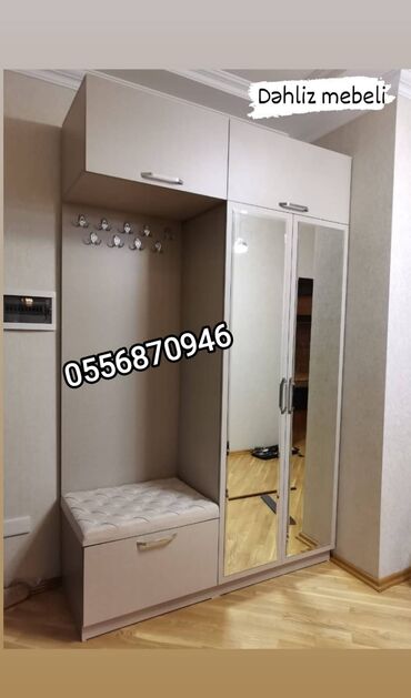 Dolablar: Yeni, Açılan, 2 qapılı Düz dolab, Dəhliz dolabı, Azərbaycan — 24