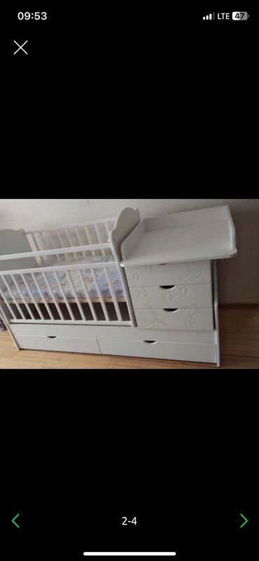 Детские кровати: Продается детская кроватка трансформер. Производство Россия. Покупали