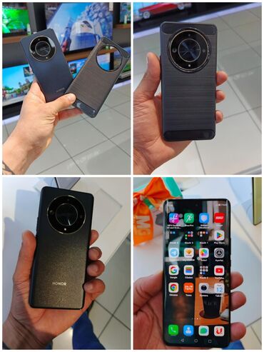 телефон fly 3 симки: Honor X9 5G, 256 ГБ, цвет - Черный, Отпечаток пальца, Две SIM карты, Face ID