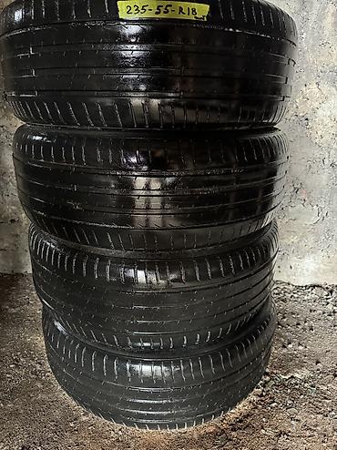 Шины 235 / 55 / R 18, Лето, Б/у, Комплект, Легковые, Pirelli