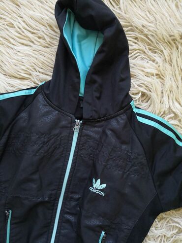 Hoodies: Adidas, L (EU 40), Single-colored, color - Black