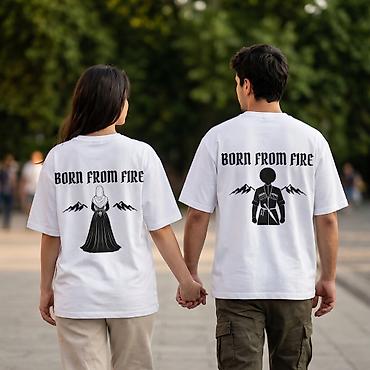 принт на футболку баку: 95% pambıq, Türkiyə xammalı — keyfiyyətli toxuma, uzunömürlü çap 👕 Çap — 8