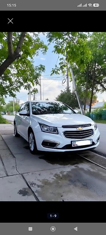 Chevrolet Cruze: 2016 г., 1.8 л, Автомат, Бензин, Седан at lalafo.kg Chevrolet Cruze: 2016 г., 1.8 л, Автомат, Бензин, Седан
