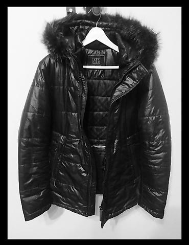 мех для куртки: Мужская куртка, M, 47 Brand, Б/у, цвет - Черный, Самовывоз — 1